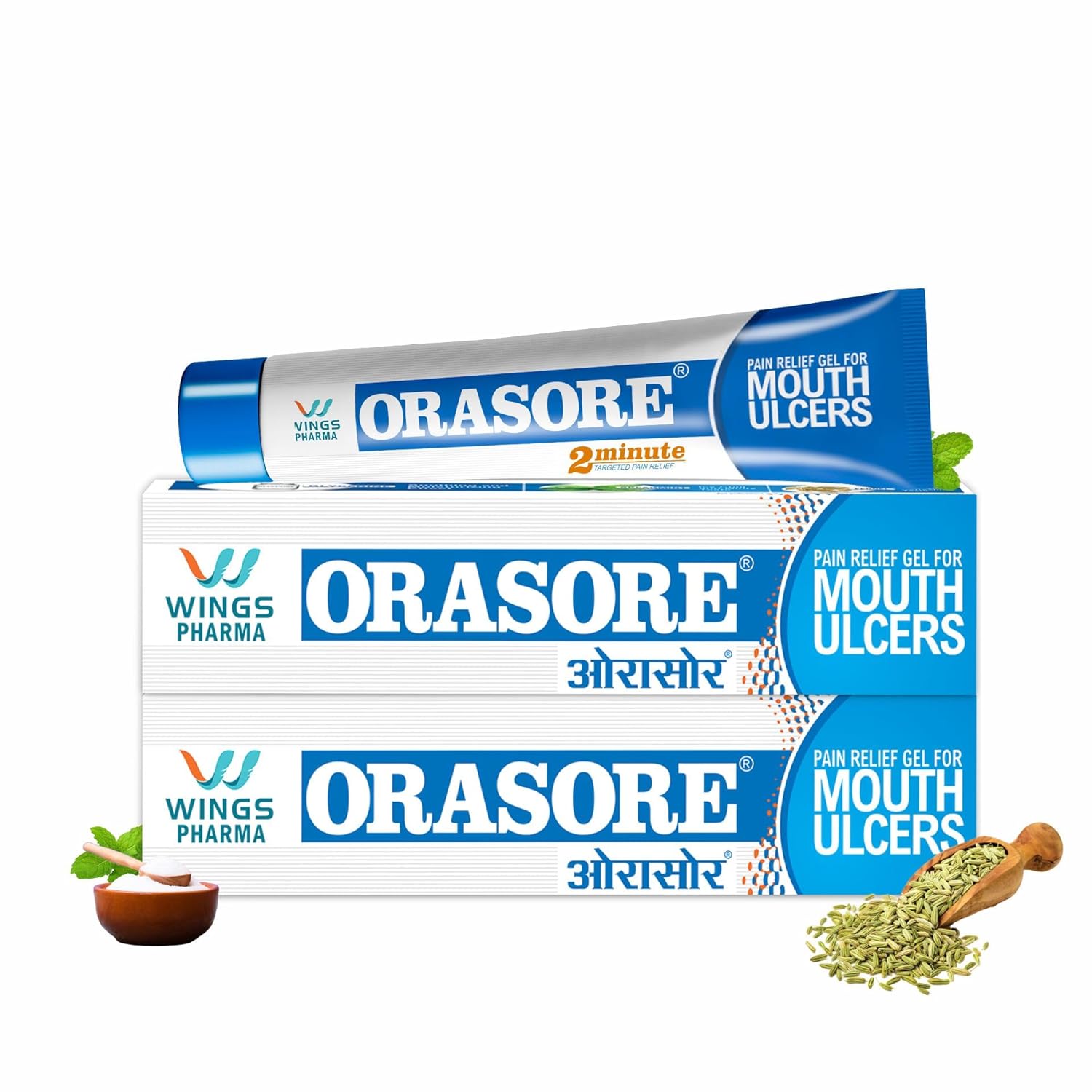 Orasore Mouth Ulcer Gel Tube of 12 GM