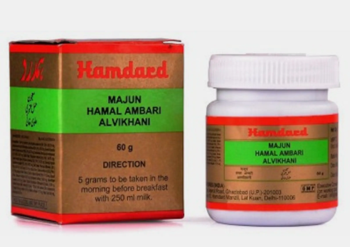 Hamdard Majun Hamal Ambari Alvikhani Bottle of 60 GM