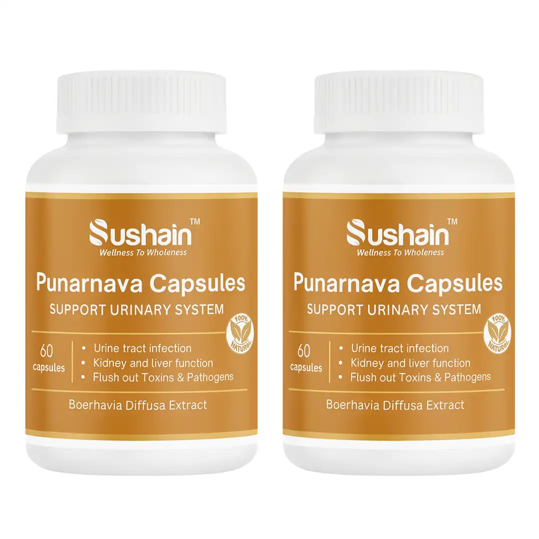Punarnava Extract Capsules Bottle of  120 Capsule