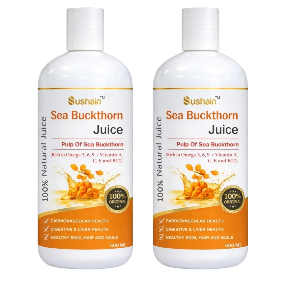 Sushain Sea Buckthorn Juice Bottle of  1000 ML