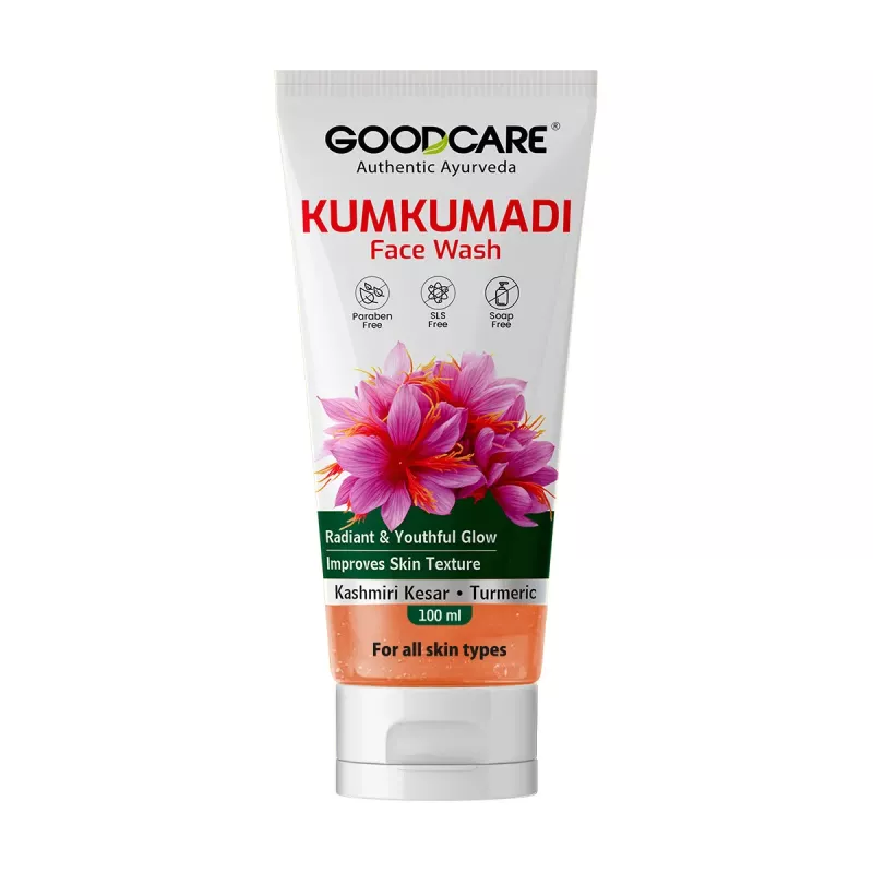 GOODCARE KUMKUMADI FACEWASH 100 ML Bottle of 100 ML
