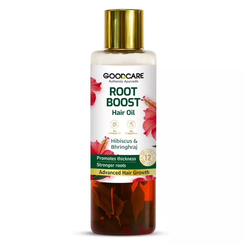GOODCARE ROOT BOOST HAIR OIL HIBISCUS and BHRINGRAJ 100 ML Bottle of 100 ML