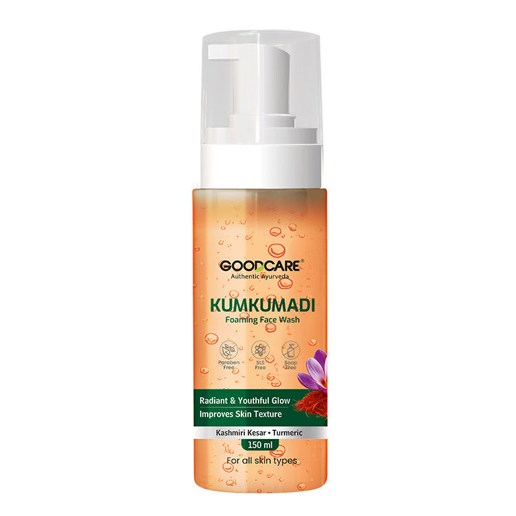 GOODCARE KUMKUMADI FOAMING FACEWASH Bottle of 150 ML