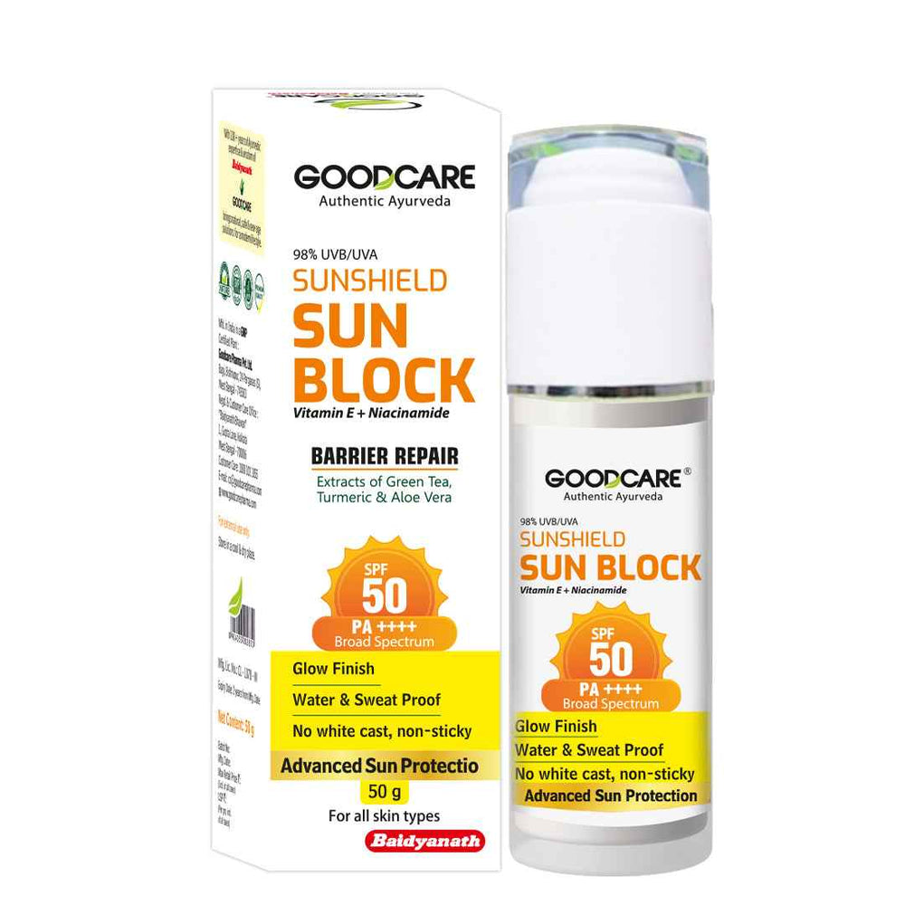 GOODCARE SUNSHIELD SUNBLOCK SPF50 50 GM Tube of 50 GM