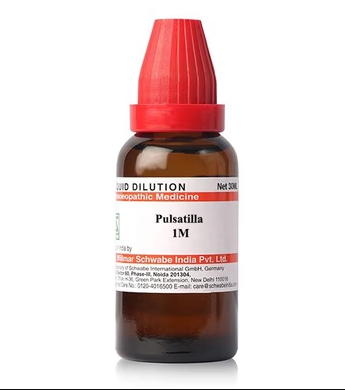 Dr Willmar Schwabe Pulsatilla 1M Liquid 30 ML Bottle of  30 ML