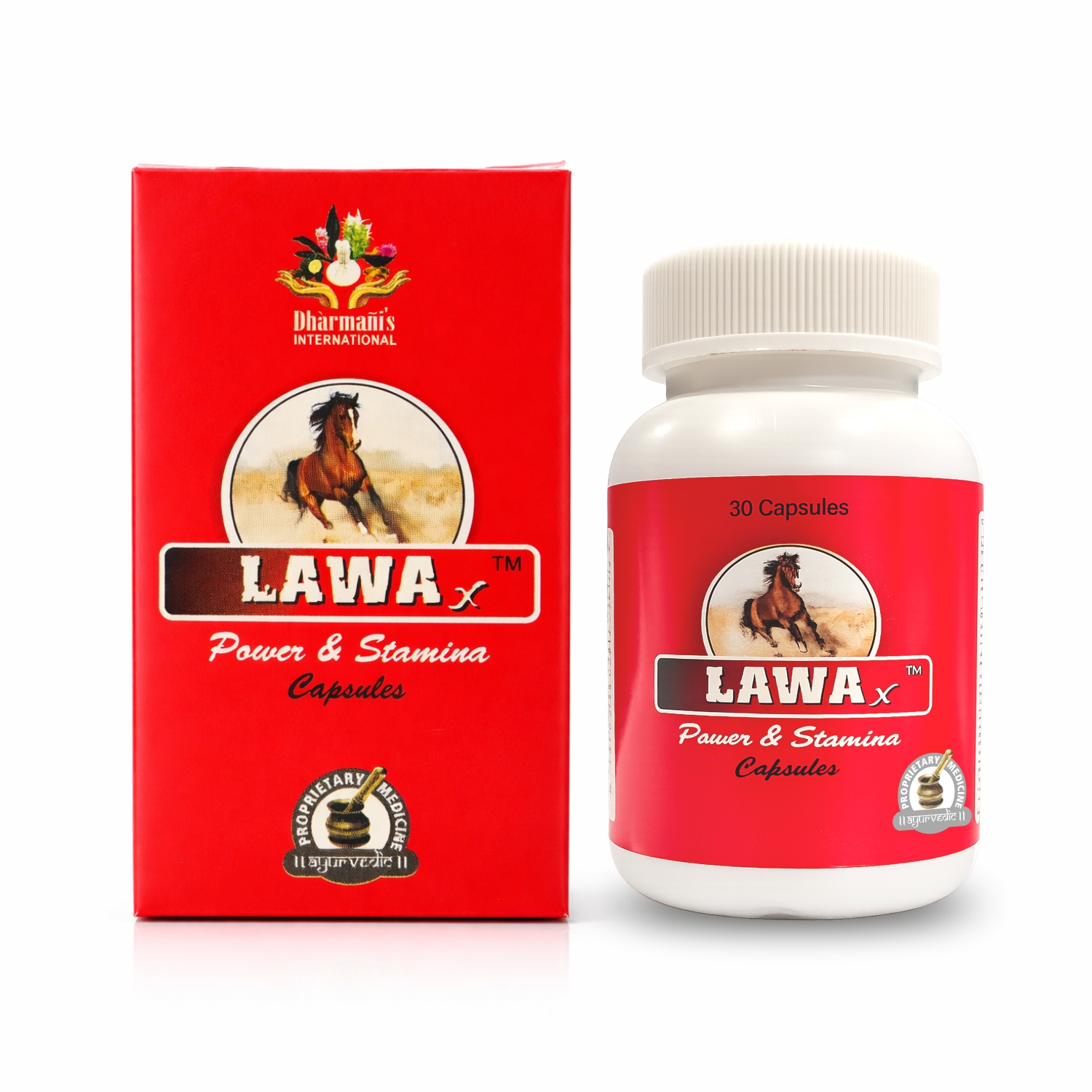 Dharmani s International Lawax Herbal Wellness Capsules  Traditional Ayurvedic Herbal Formulation 30 Capsules Strip of 30 Capsule