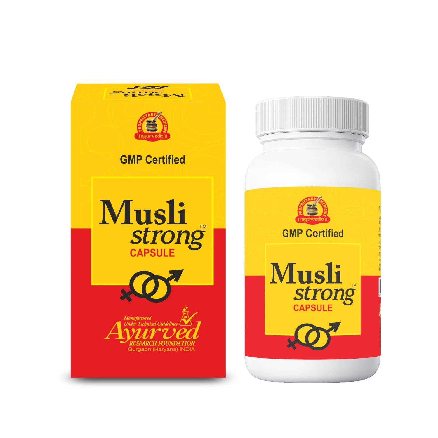 Dharmani s International Musli Strong Herbal Vitality Capsules for Men  Ayurvedic Blend with Safed Musli Kali Musli and Gokhru  Energy Stamina and Strength Support  Men s Wellness Supplement  30 Capsules Strip of 30 Capsule