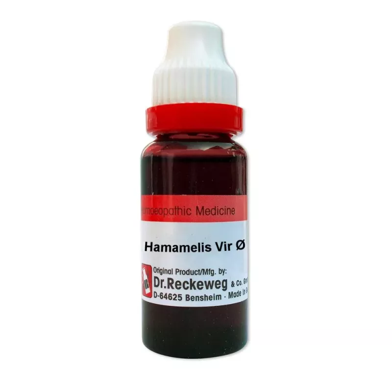 Dr Reckeweg Hamamelis Virginica Q Bottle of  20 ML