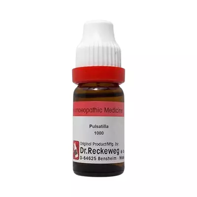 Dr Reckeweg Pulsatilla Dilution 1M Bottle of  11 ML