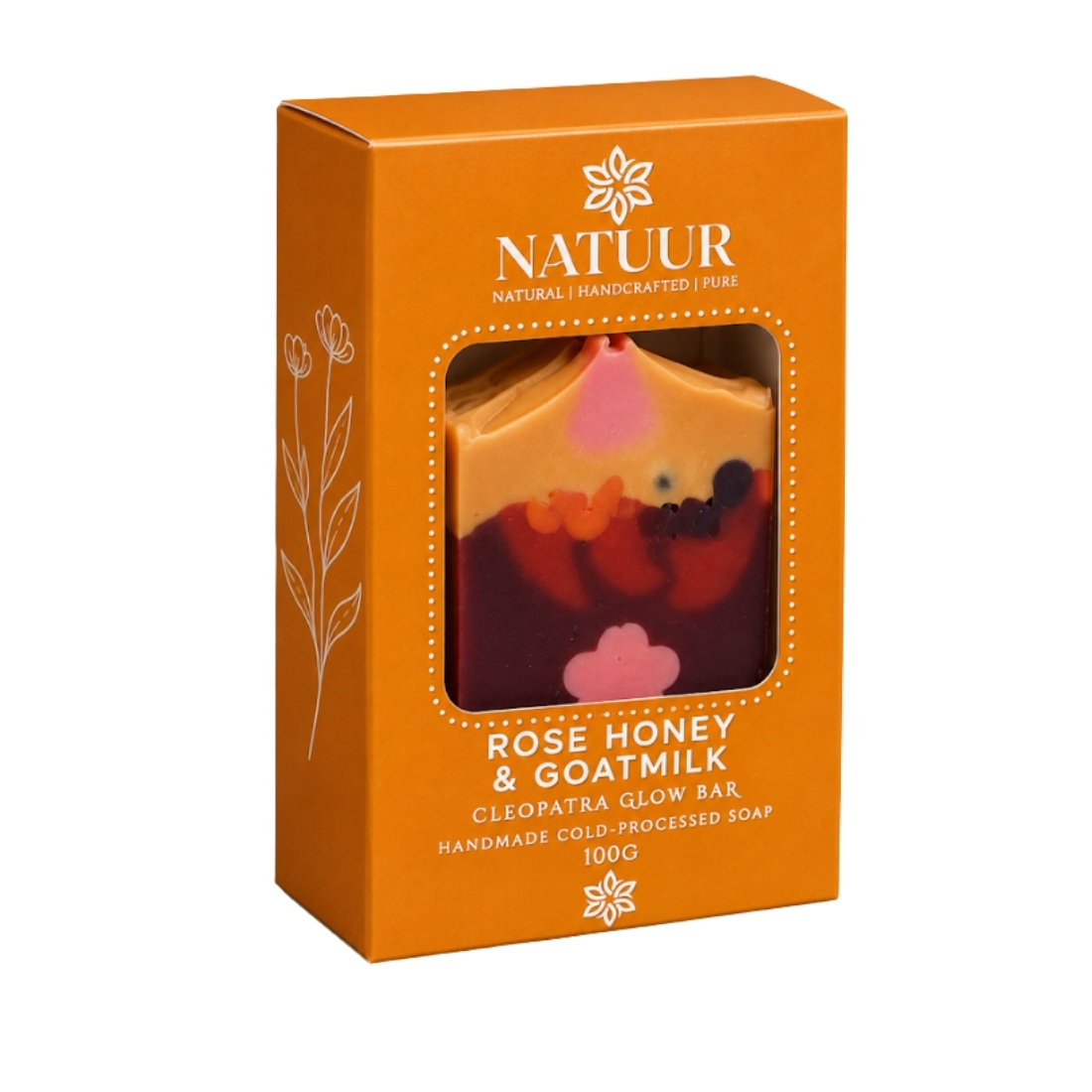Cleopatra Honey Goatmilk Artisanal Designer Bar100gms Foil of 100 GM