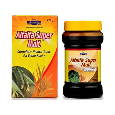 HAPDCO Alfalfa Super Malt Jar of 450 GM