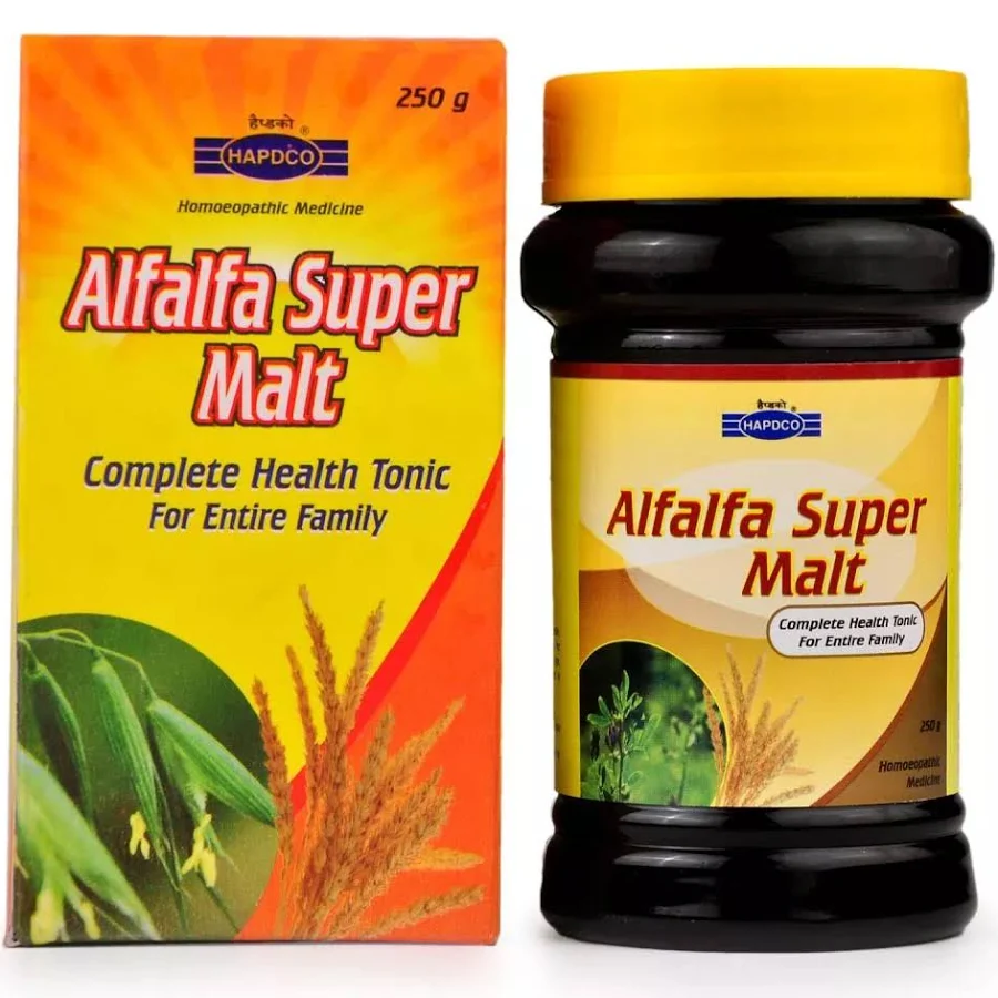 HAPDCO Alfalfa Super Malt Jar of 250 GM