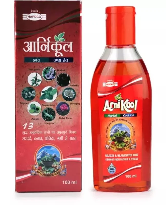 HAPDCO Arnikool Hair Oil Bottle of 100 ML