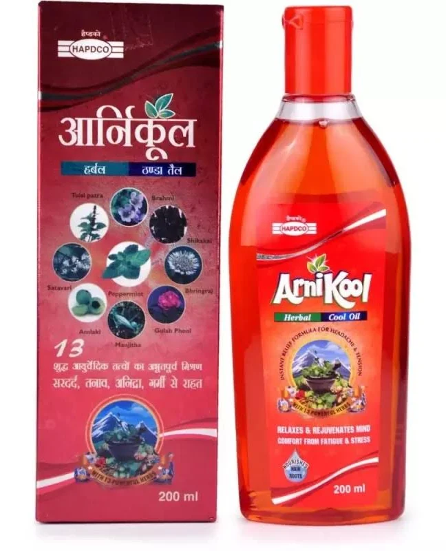 HAPDCO Arnikool Hair Oil Bottle of 200 ML