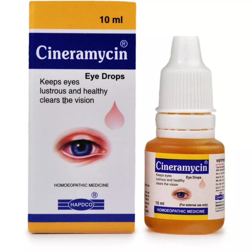 HAPDCO Cineramycin Eye Drops Bottle of 10 ML