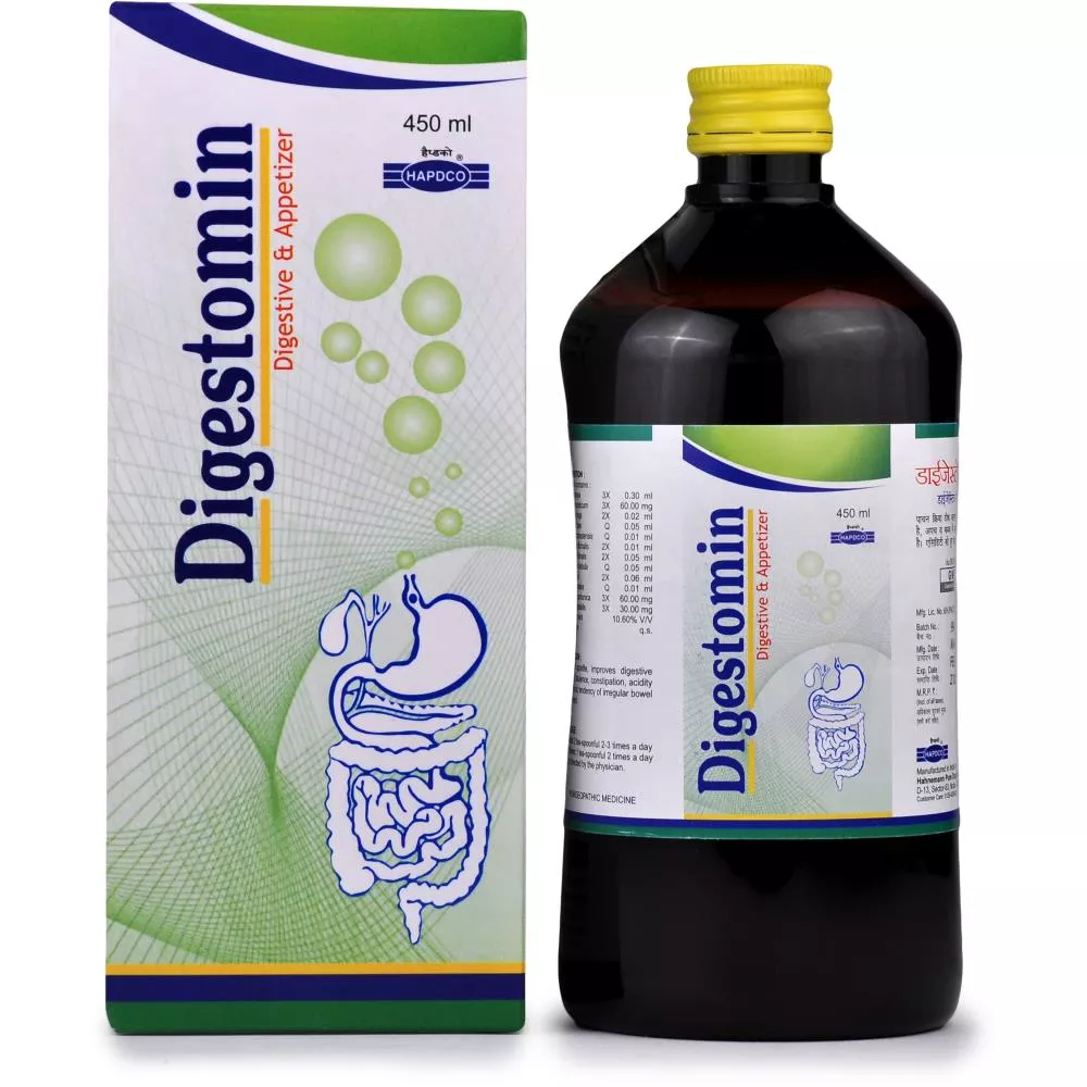 HAPDCO Digestomin Syrup Bottle of 450 ML