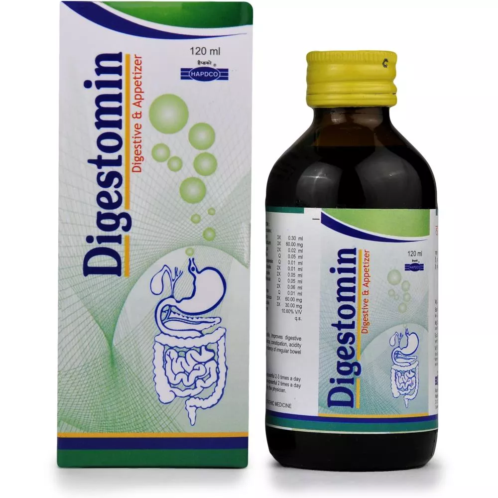 HAPDCO Digestomin Syrup Bottle of 120 ML