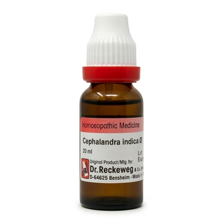 Dr Reckeweg Cephalandra Indi Mother Tincture pack of 2 Bottle of 20 ML